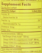 Fish Oil 1200Mg 720 Mg Omega3 120Count One Per Day
