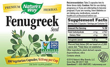 Fenugreek Seed Capsules 100Count