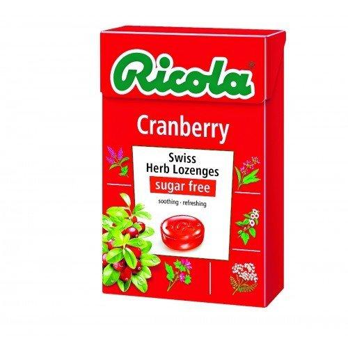 Candy Cranberry Swiss Herb Lozenges Sugar Free 40G.