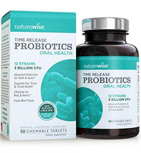 Oral Health Chewable Probiotics: Proven To Protect Teeth Gums Against Tooth Decay Cavities Bad Breath Advanced Ear Sinus Throat Immune Support For Kids Adults 50Day Supply
