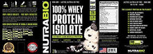 Nutrabio 100% Whey Protein Isolate 2 Pounds Cookies Cream – No Soy No Whey Concentrate No Amino Acid Spiking Just 100% Pure Wpi