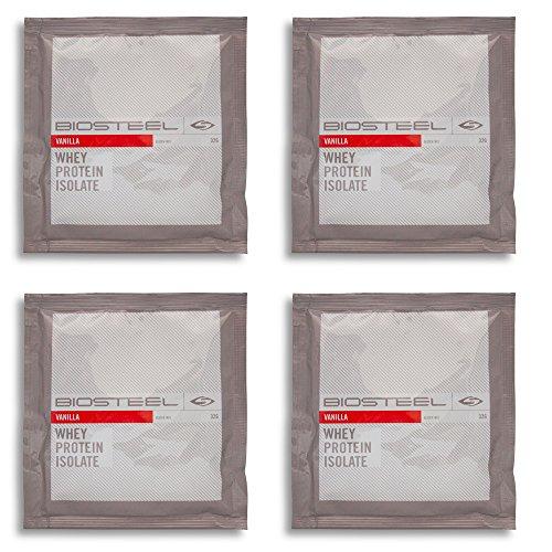 Biosteel Whey Protein Isolate 4 Packets Vanilla