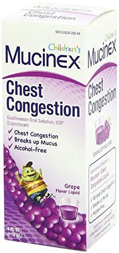 Children Chest Congestion Liquid Grape 4 Oz 5 Pack