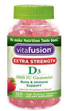Extra Strength Vitamin D3 Gummies 120 Count