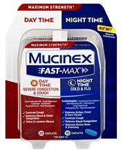 Fastmax Adult Day And Night Severe Congestion Cough / Cold Flu 30 Ct