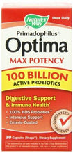 Primadophilus Optima Max Potency 100 Billion Vegetarian Capsules 30 Count