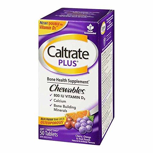 Caltrate Plus Chewables 50 Tablets