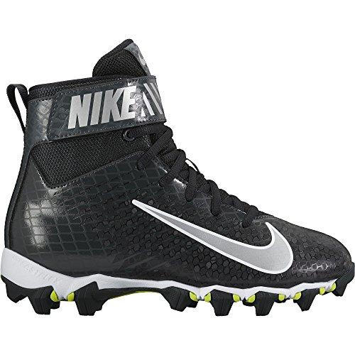 Boy Strike Shark Gs Football Cleat Black/Anthracite/Metallic Silver Size 3 M Us