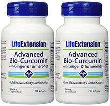 Advanced Biocurcumin With Ginger And Turmerones 30 Softgels 2Pack
