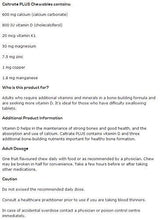 Caltrate Plus Chewables 50 Tablets