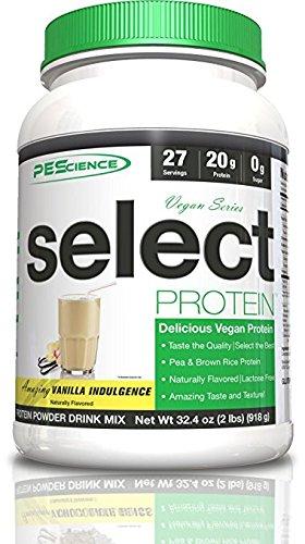 Pescience Select Vegan Protein Vanilla Indulgence 2Lbs 27 Servings