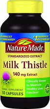 Milk Thistle Standard Extract 140Mg 50Count
