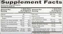 Pre Natal Gummy Vitamins Dietary Supplement Lemon Raspberry Lemonade Flavors 90 Count