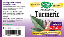 Turmeric Maximum Potency Vegetarian Capsules 60 Count