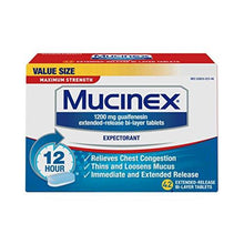 Se 12 Hr Max Strength Chest Congestion Expectorant Tablets 42Ct