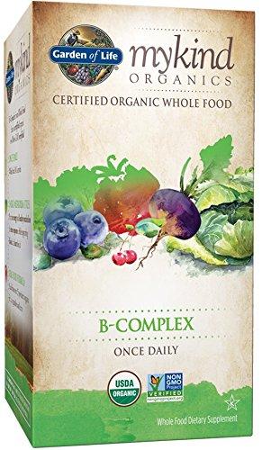 B Complex With Folate Mykind Organic Whole Food Supplement For Metabolism And Energy 30 Tablets
