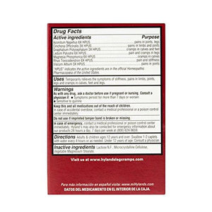 Hyland Leg Cramp Caplets Natural Calf Leg And Foot Cramp Relief #1 Pharmacist Recommended Leg Cramp Relief 40 Count