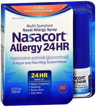 Allergy 24 Hr Multisymptom Nasal Allergy Spray 60 Sprays Pack Of 3