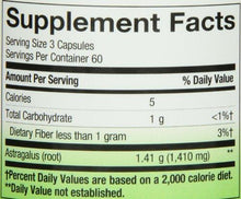 Astragalus Root 470 Mg 180 Vcaps