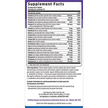 Tiny Tabs Multivitamin With Fermented Priobiotics + Whole Foods + Vitamin D3 + B Vitamins + Organic NonGmo Ingredients 192 Ct