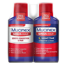 Sinusmax Severe Congestion Relief Night Time Liquid 12Oz 2X6Oz