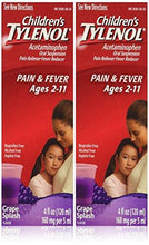 Children Grape Splash Flavor 4 Oz. 2 Pk.