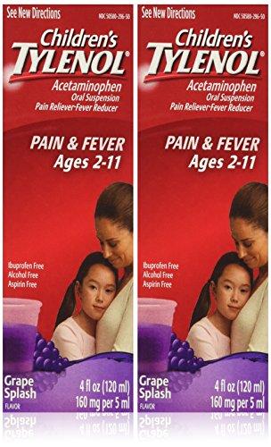 Children Grape Splash Flavor 4 Oz. 2 Pk.