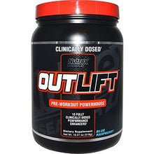 Research Labs Outlift Preworkout Powerhouse Blue Raspberry 18.27 Oz 518 G