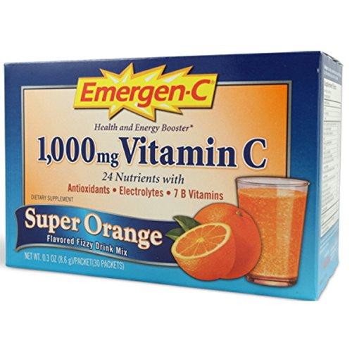 Alacer Corp. Emergenc Health And Energy Booster Orange 30/Pk