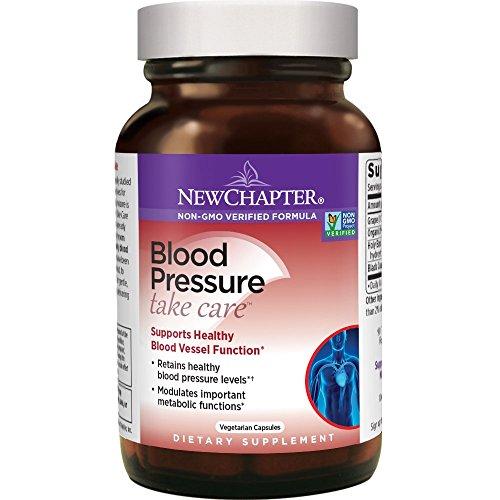 Blood Pressure Supplement Blood Pressure Take Care With Grapeseed + Black Currant + NonGmo Ingredients For Blood Pressure Support 60 Ct Vegetarian Capsule