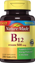 Vitamin B12 500 Mcg Tablets 200Count