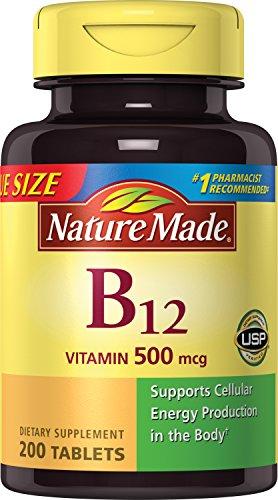 Vitamin B12 500 Mcg Tablets 200Count