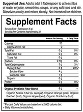 Dr. Formulated Organic Prebiotic Superfood Fiber Supplement For Constipation Relief And Hunger Control Vegan Unflavored 6.8Oz 192G Powder