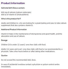 Caltrate Soft Chews 60 Chews Chocolate