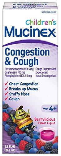 Children Congestion Cough Liquid Berrylicious 6.8Oz