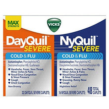 Nyquil And Dayquil Severe Cough Cold And Flu Relief 48 Caplets 32 Dayquil + 16 Nyquil