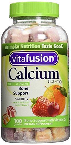 Vitafusion Calcium With Vitamin D3 2 100 Count Bottles 200 Gummies Total By