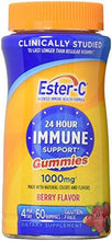 Esterc Vitamin C Gummies Berry Flavor 1000Mg 60Count Pack Of 2