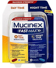 Fastmax Day/Night Severe Cold Flu Caplets 30Ct