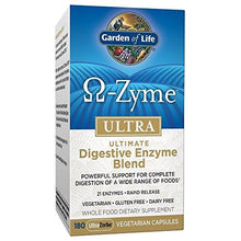 Vegetarian Digestive Supplement Omega Zyme Ultra Enzyme Blend For Digestion Bloating Gas And Ibs 180 Capsules