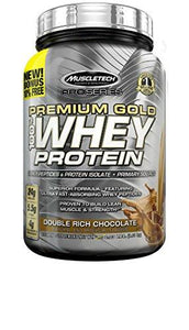 Muscletech Premium Gold Whey Protein Premium Whey Protein Powder Instantized And Ultra Clean Whey Protein Double Rich Chocolate 2.3 Pounds