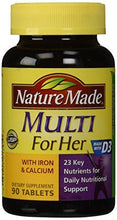 Multi For Her With Iron And Calcium 90Count Tablets