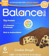 Balance Cookie Dough Nutrition Energy Bar 6 Count