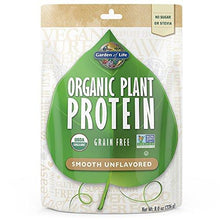 Organic Protein Powder Vegan Plantbased Protein Powder Sugar Free Unflavored 8.0Oz 226G Powder