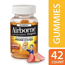 Airborne Orange Flavored Gummies 42 Count