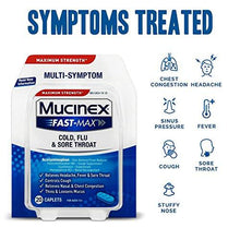 Fastmax Cold Flu Sore Throat Caplets 20Ct