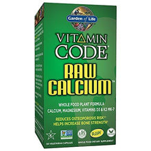 Raw Calcium Supplement Vitamin Code Whole Food Calcium Vitamin For Bone Health Vegetarian 120 Capsules
