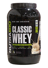 Nutrabio Classic Whey Protein Powder Creamy Vanilla 2 Lb