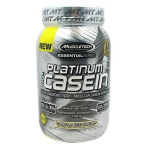 Platinum Casein Protein By Muscletech Vanilla Ice Cream 1.8Lb By Muscletech