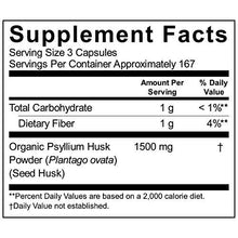 Organic Psyllium Husk 500Mg 500 Vegetarian Capsules The Best Fiber Supplement For Optimal Intestinal Health